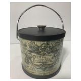 Vintage globe ice bucket