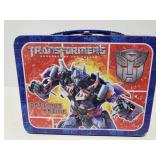 Metal Transformers lunch box