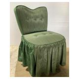 Green parlor chair