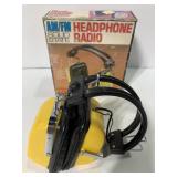 Vintage electro brand radio headphones
