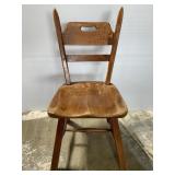 Vintage Cushman Colonial maple dining chair