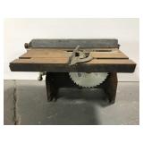 Vintage belt drive trim saw model #1030207