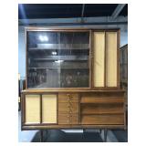 Dixie Mid Century Modern china cabinet