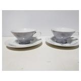 Raymond Loewy mcm 4 pc china set