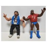 Vintage 4ubber wrestling figures