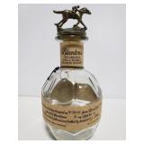 Blantons whiskey bottle w/ brass stopper