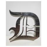 Large metal Old English D Detroit cut out