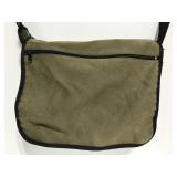Gap green canvas messenger bag