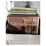 Vinyl record collection