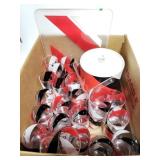 44pc H.J. stotter plastic ware w/ icebucket & tray