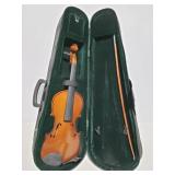 Violin in case