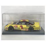 2001 NASCAR #1 model car in display case
