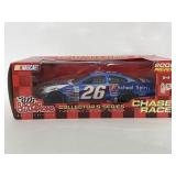 NASCAR #26 model car in semi damaged box