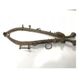 Vintage horse harness pieces