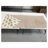 Vintage quilt like throw