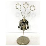 Enameled photo holder