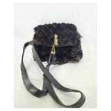 Bueno small fur hand bag