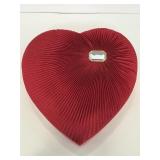 Russell Stover heart shaped box with gem