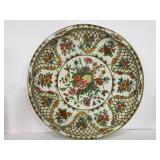 Daher Decorated Ware floral tin serving platter