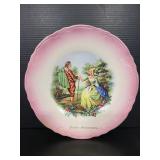 Golden anniversary porcelain plate