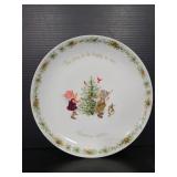 Holly Hobbie Christmas 1973 plate