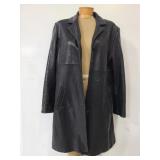 Jones New York medium leather coat