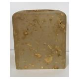 Frosted speckled resin tissue box cover