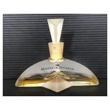 Marina De Bourbon frosted glass perfume bottle