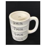 Vintage miniature ceramic shot glass