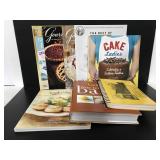 Cooking magazines and books