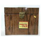 Metal Porta File box