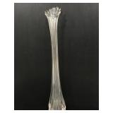 Tall skinny glass vase