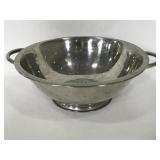 Silver colander