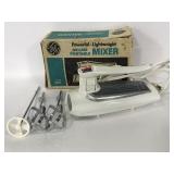 General Electric deluxe portable hand mixer