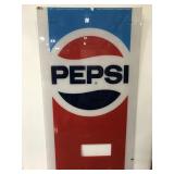 Pepsi vending machine face