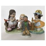 Three Lefton figurines