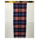 Vintage Elgin Scottish wool wrap w/ fringe