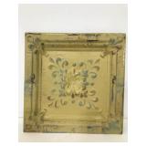 Vintage tin ceiling tile wall decor