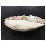 Divided porcelain dish