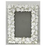 Laura Ashley small white flower picture frame