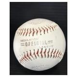 Signed baseball