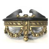 Large carved wood ornate shelf