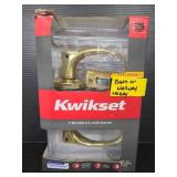 Kwikset hallway door knob set