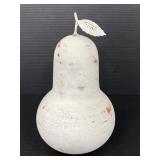 Painted terracotta spring pear