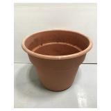 Plastic outdoor planter