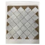 Ellis+Fisher natural stone tile backsplash panel