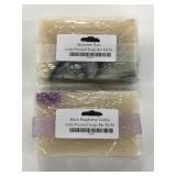 Two bars of cold pressed soap