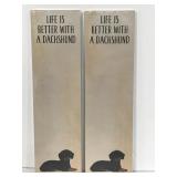 Two new Dachshund magnetic notepads