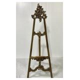 Huge vintage wood easel stand