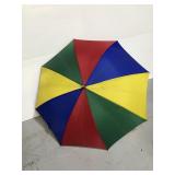 Multi colored umbrella w/ cover
